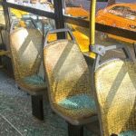 Pasajero furioso destroza colectivo en Nueva Córdoba por pago en efectivo