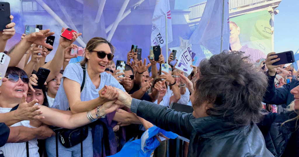 Milei modifica su campaña en Santa Fe tras incidentes con opositores