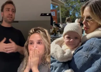 Influencer denuncia agresión antisemita de su vecino mientras juega con su bebé en casa