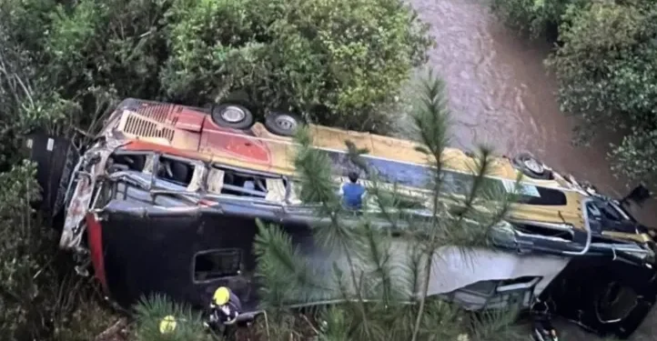 Tragedia en Misiones: ocho muertos tras caer un colectivo a un arroyo en Ruta 14