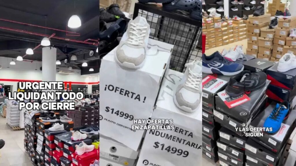 Liquidación por cierre en Haedo: zapatillas desde $15.000 y más ofertas