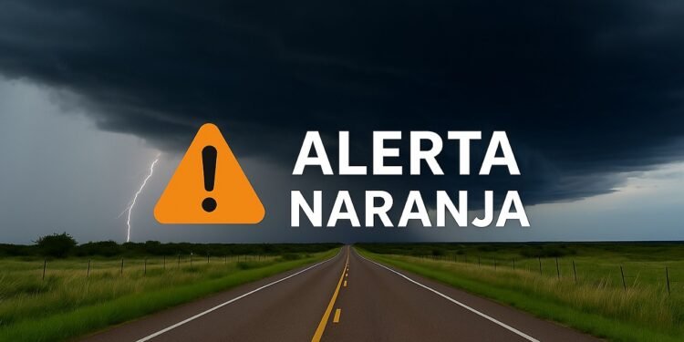 Alerta naranja por tormentas en la provincia de Buenos Aires: intensa lluvia y granizo afectan la región