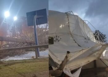 Temporal deja daños en Olavarría y Escobar con alerta naranja en la provincia de Buenos Aires