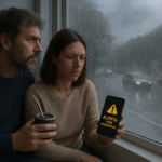 Alerta amarilla por tormentas fuertes afecta gran parte de la Provincia de Buenos Aires