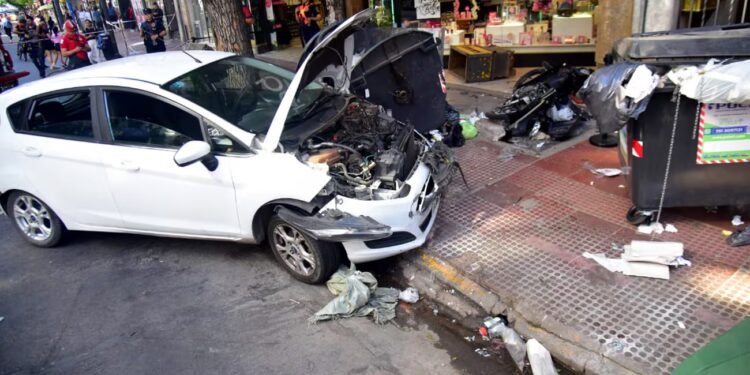 Conductor descontrolado atropella a siete peatones en Córdoba centro