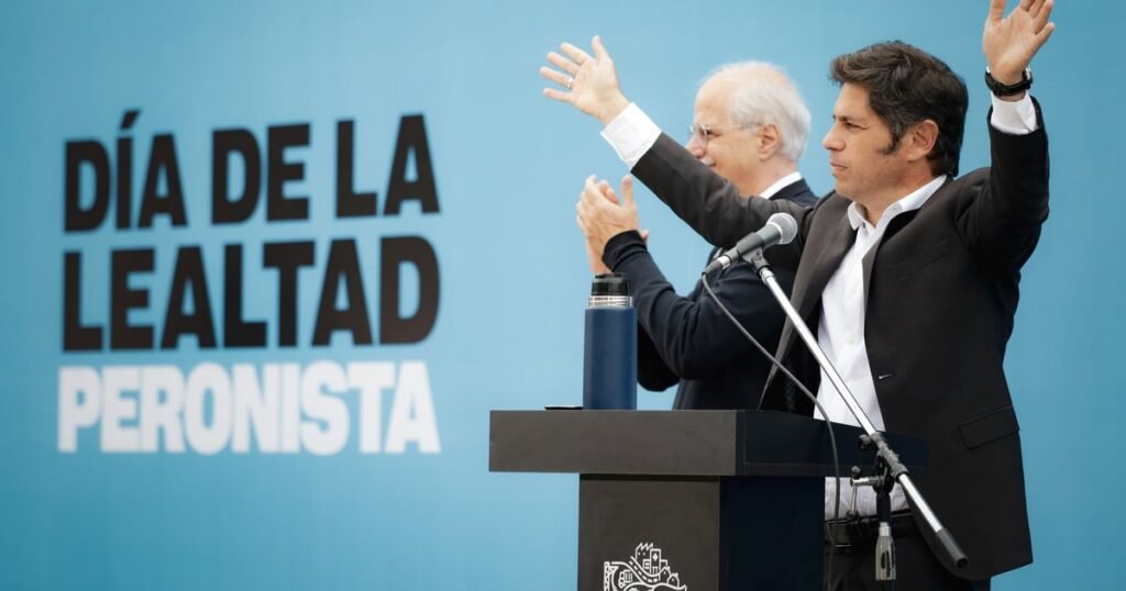 Kicillof en San Vicente: el peronismo contra la crisis y Milei