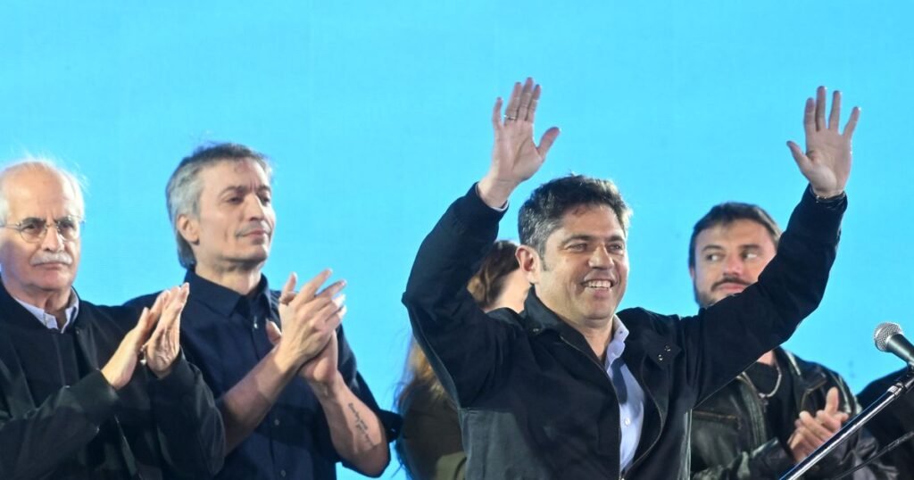Kicillof advierte a Milei sobre descontento ciudadano tras ajustada elección
