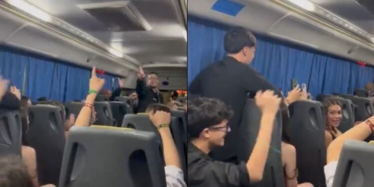 Egresados entonan cánticos antisemitas y desatan controversia en viaje escolar