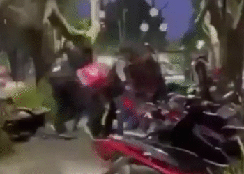 Hells Angels y trapitos protagonizan batalla campal en La Plata