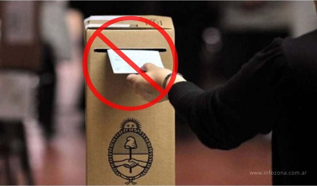 Consecuencias y sanciones por no votar en las próximas elecciones argentinas
