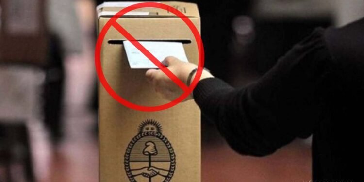 Consecuencias y sanciones por no votar en las próximas elecciones argentinas