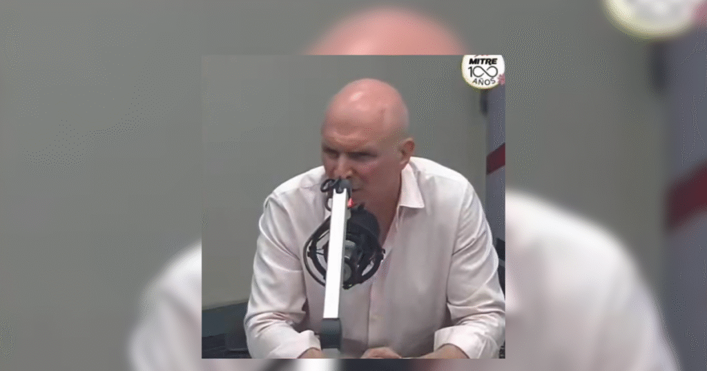 Espert llora en radio tras escándalo por dinero del narcotráfico