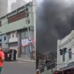 Incendio en taller mecánico de Parque Patricios evacúa a 150 personas