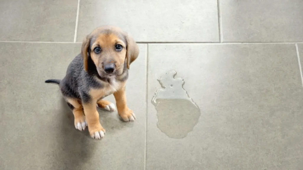 Elabora un repelente natural con vinagre para evitar que tu perro orine en casa