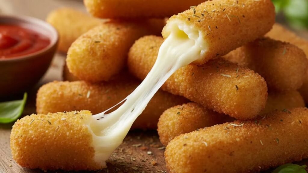 Bastones de mozzarella: la receta fácil que encanta a todos en casa