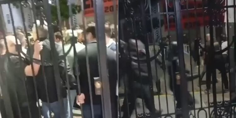 Represión policial interrumpe cierre de listas en el SOMU y deja heridos