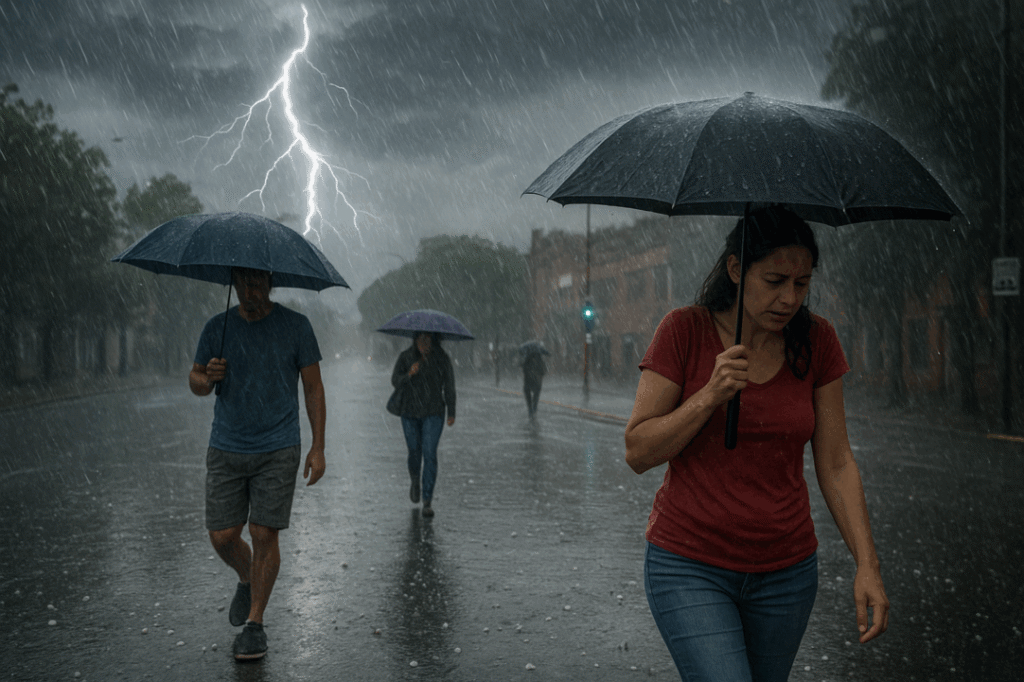 Alerta amarilla por tormentas en la Provincia de Buenos Aires hasta el sábado al mediodía