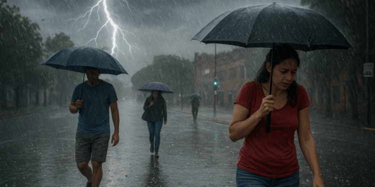 Alerta amarilla por tormentas en la Provincia de Buenos Aires hasta el sábado al mediodía