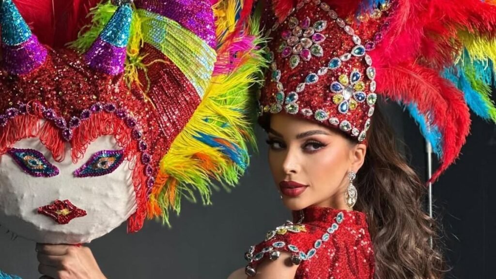 Elena Mateo deslumbra en Miss Grand Internacional con traje jujeño único