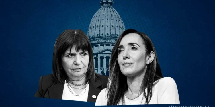 Villarruel y Bullrich firman tregua en el Senado para impulsar agendas del oficialismo
