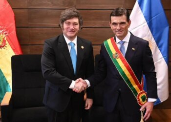 Milei y Paz Pereira comparten diagnóstico crítico y lazos afectivos en La Paz