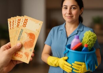 Incremento salarial y bono extraordinario para trabajadoras de casas particulares