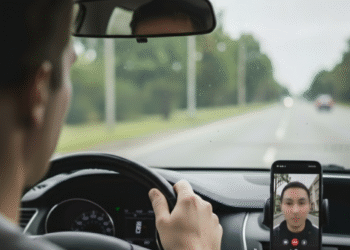 Influencer se graba haciendo videollamada al volante y genera polémica en la Provincia de Buenos Aires