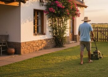 Tragedia en San Nicolás: un hombre murió mientras cortaba el pasto en la vereda de su casa