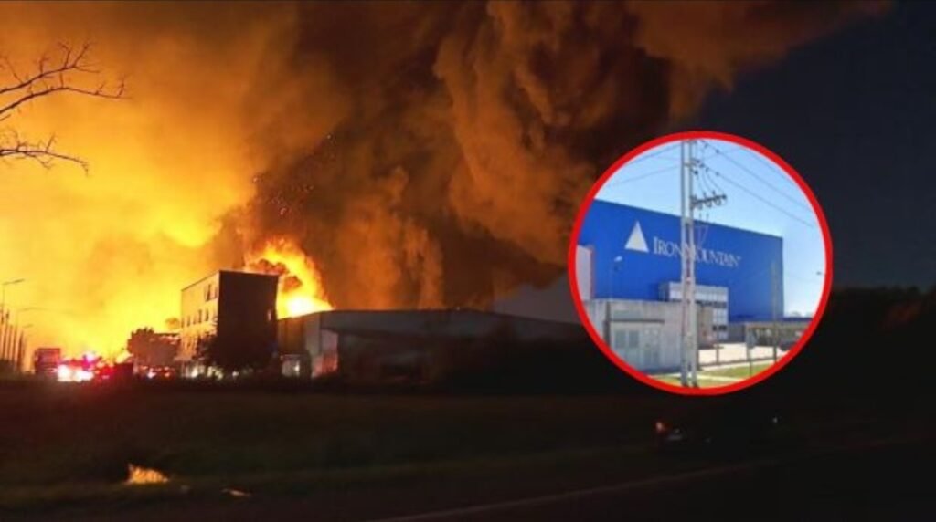 Incendio en Ezeiza: la sombra de Iron Mountain vuelve a acechar a la prensa argentina