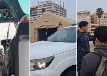 Buscan intensamente a adolescente argentino desaparecido en playa de Chile tras un accidente