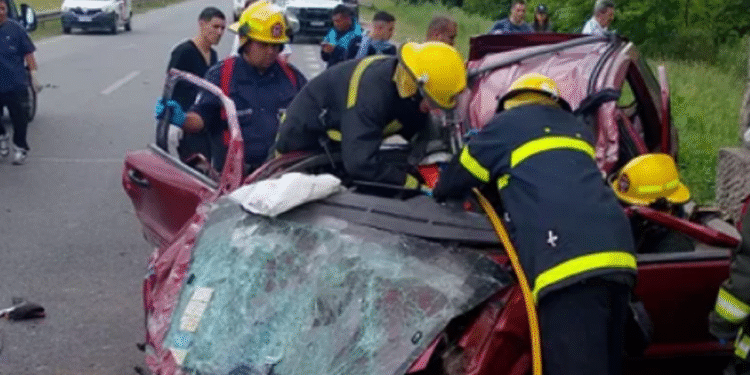 Un muerto y un herido grave tras choque en la Ruta 36 en Berazategui