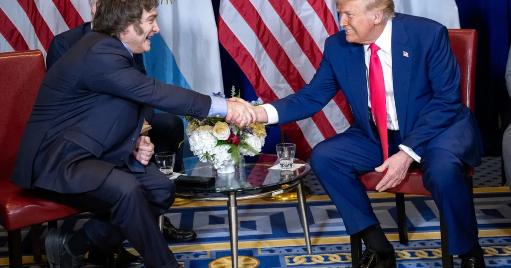 Milei y Trump firmaron un acuerdo que potencia el comercio entre Argentina y EE.UU.