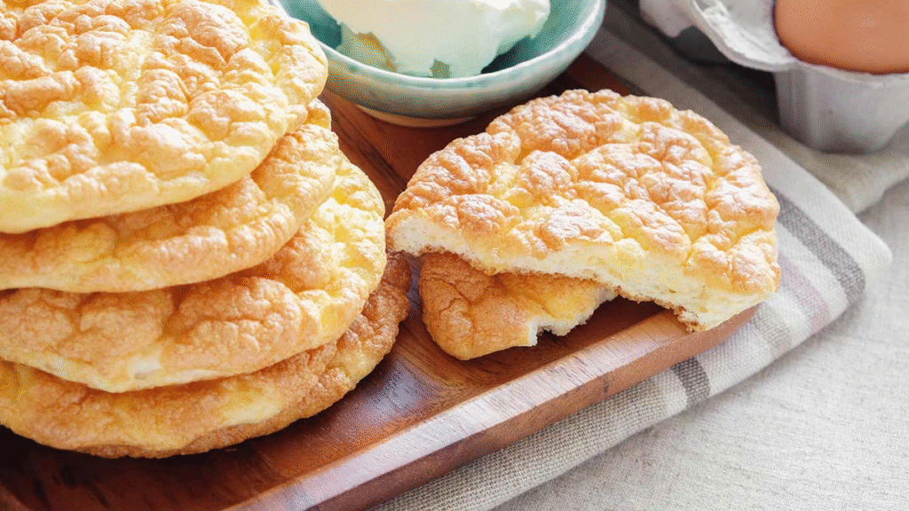 Descubrí cómo hacer pan nube: esponjoso, fácil y sin horno