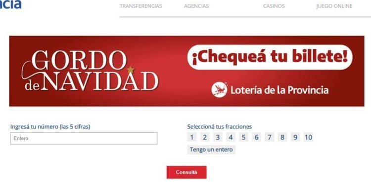 El Gordo de Navidad dejó su suerte en la Provincia de Buenos Aires: revisá si ganaste