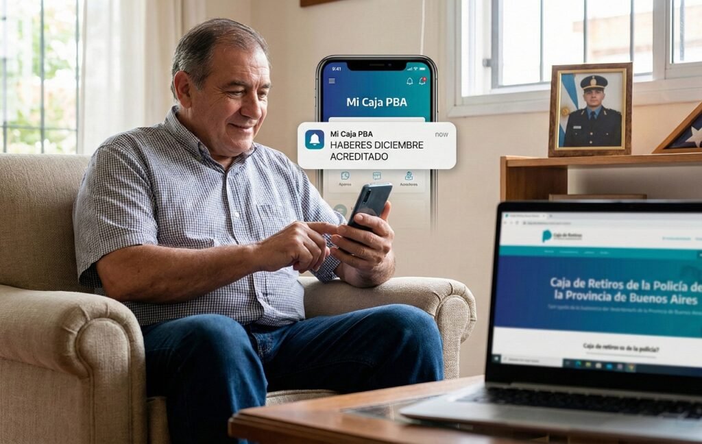 Actualizan cronograma de pagos y trámites digitales para jubilados de la Policía de la Provincia de Buenos Aires