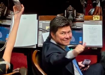 Lisandro Almirón humilló al oficialismo y dejó a todos boquiabiertos en el Congreso