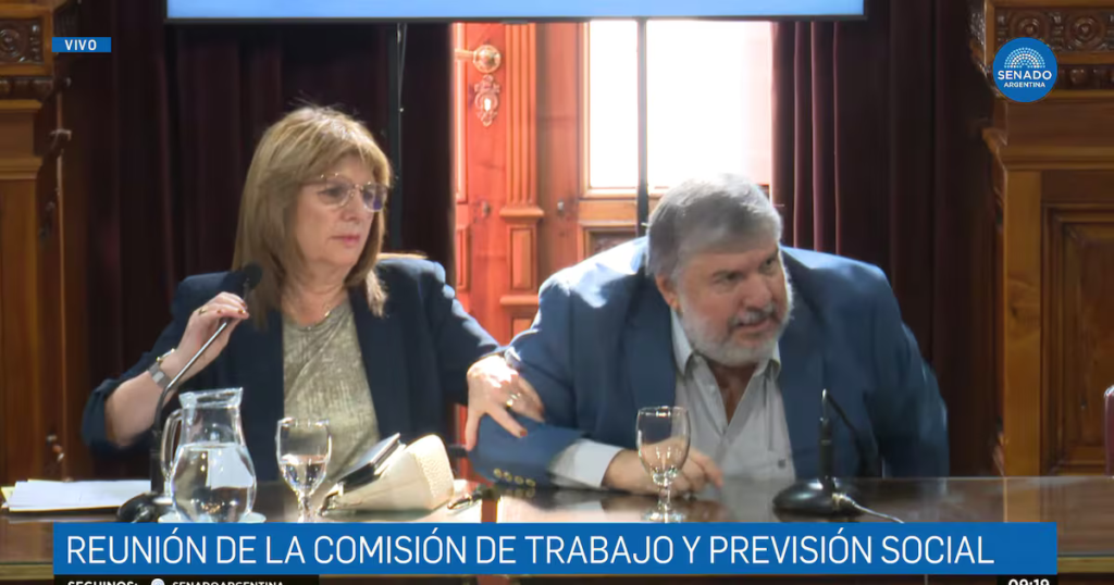 Mayans y Bullrich en un cruce fuerte que marca el rumbo de la reforma laboral