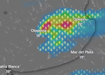 Alerta amarilla por tormentas: precauciones en el centro y sudeste de la Provincia de Buenos Aires