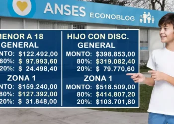 Mi Anses anunció los nuevos montos de la AUH y la retención del 20% en diciembre de 2025