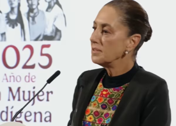 Sheinbaum lanza un dardo a Milei por el pedido de préstamo a EE.UU. durante su discurso