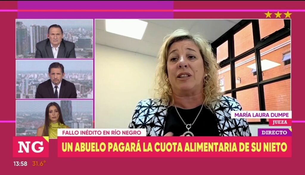 Justicia en Río Negro obligó a un abuelo a hacerse cargo de la cuota alimentaria de sus nietas