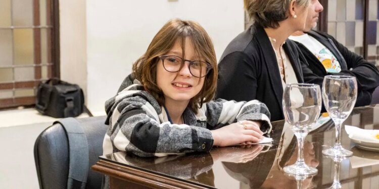 La Legislatura bonaerense reconoció a Ian Moche por su labor en la concientización del autismo