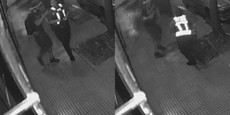 Un delincuente intentó robarle el arma a una mujer policía en Balvanera: toda la secuencia