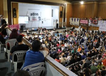 ATEN inicia paro por falta de convocatoria del Gobierno en negociación paritaria docente