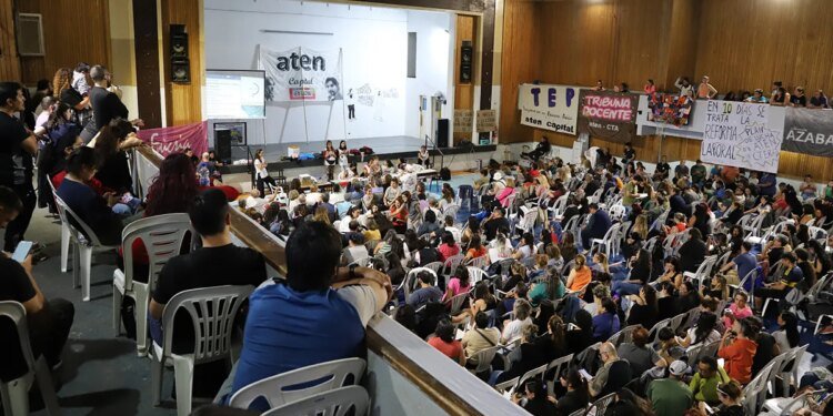 ATEN inicia paro por falta de convocatoria del Gobierno en negociación paritaria docente
