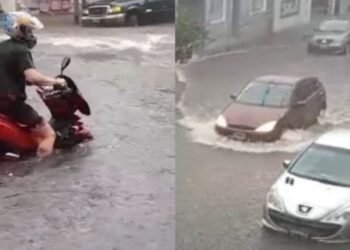 Fuerte tormenta golpea el AMBA: granizo, lluvias intensas y caos en las calles