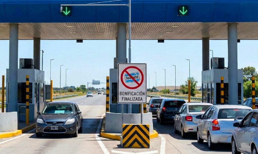 Los peajes nacionales subirán y dejarán de ser más baratos con TelePASE en 2026