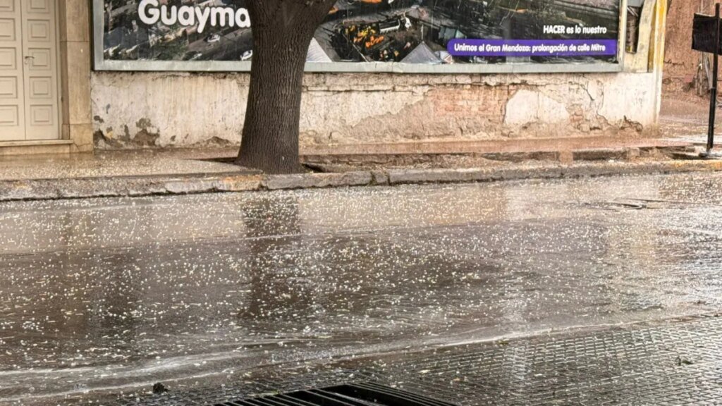 Se esperan tormentas y granizo en Mendoza: prepárate para una jornada intensa