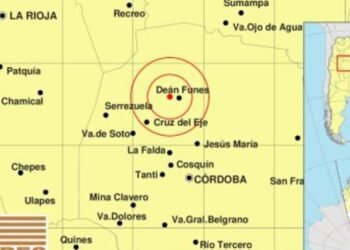 Sismo en Córdoba: tembló la tierra cerca de Deán Funes y los vecinos lo sintieron fuerte