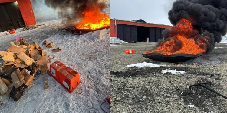 Contaminación y malos tratos: grave denuncia en la base antártica conjunta Petrel